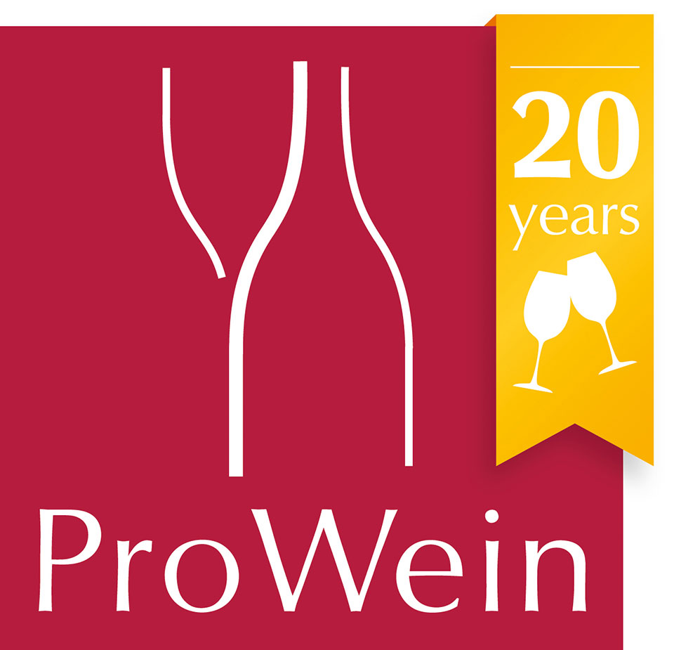 Das Foto zeigt das Logo der Messe Prowein 2014 in Düsseldorf.