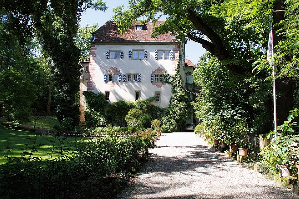 Das Foto zeigt Burg Schaubeck, Sitz des Weinguts Graf Adelmann.