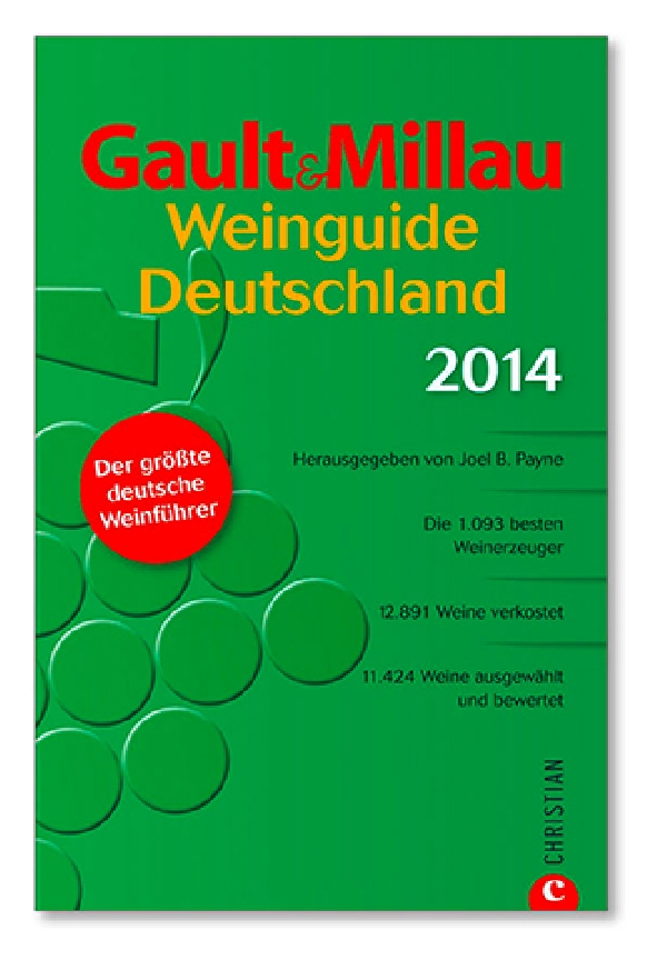 Das Foto zeigt den Gault&Millau WeinGuide Deutschland 2014