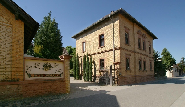 Das Foto zeigt das Weingut Dr. Koehler in Bechtheim im Rheingau. 